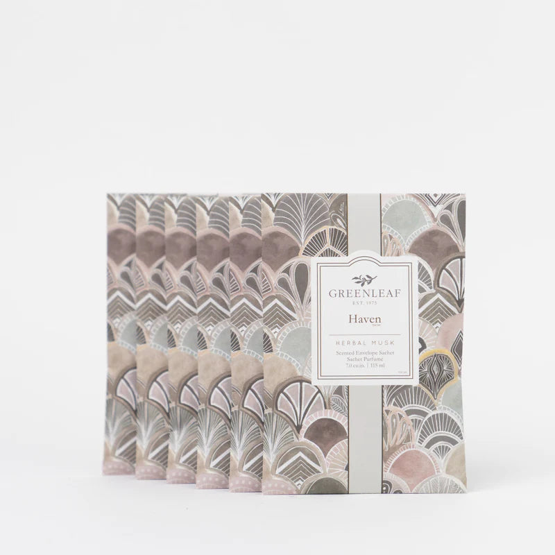 Six Pack of Haven Large Sachets Greenleaf Gifts