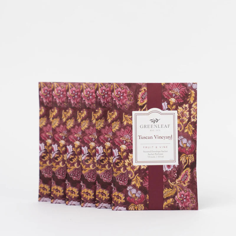 Six Pack of Tuscan Vineyard Large Sachets – Greenleaf Gifts